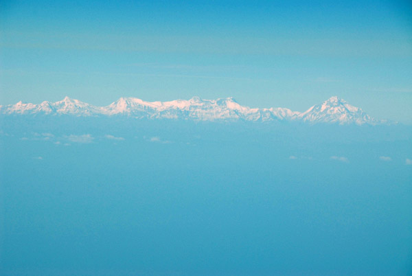 Dhaulagiri, Nepal 8167m (right) 7th highest