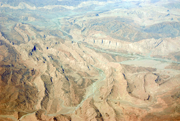 Mountains ENE of Khuzdar, Pakistan