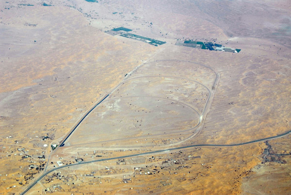Camel racetrack, UAE (N25.437/E055.749)