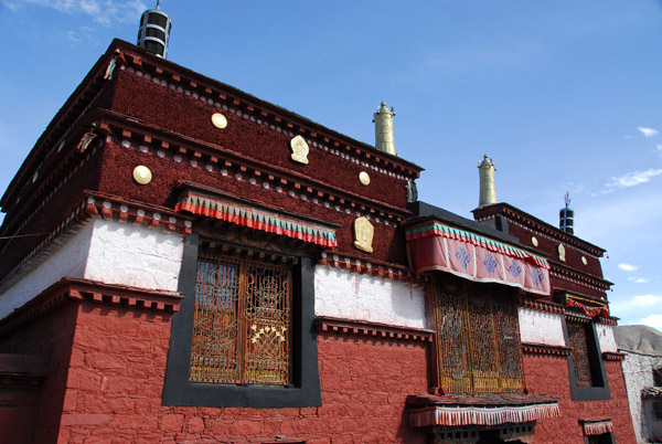 Drubthob Lhakhang chapel on the second floor of the Tsuglag Khang, Trandruk