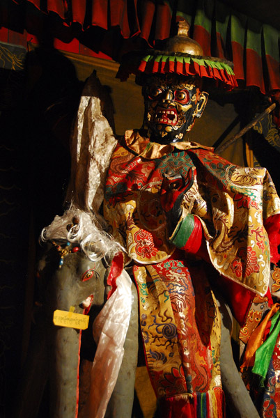 Second floor chapel with the Tantric protectors