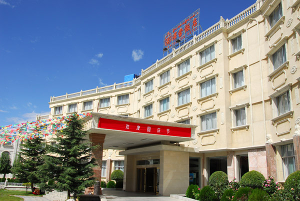 Back at the hotel after my short walk