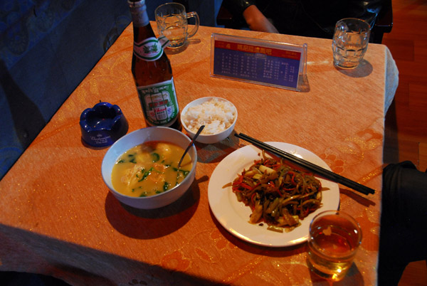 Success - another meal out of the hotel