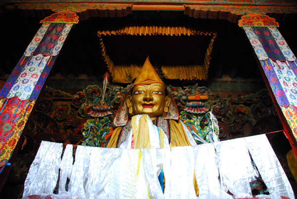 The Gelugpa sect, one of four in Tibet, are known as the Yellow Hat sect