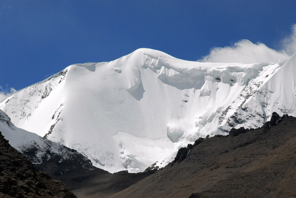 That looks like serious avalanche danger (N28.862/E090.209), east face of Kaluxung (6674m)