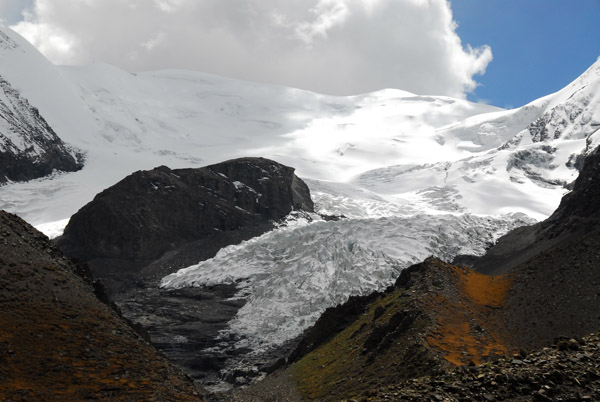 Kaluxung icefall and glacier  (姜桑拉姆冰川)