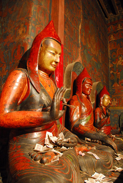 Royal Chapel, Chgyal Lhakhang, to the right of the Assemby Hall