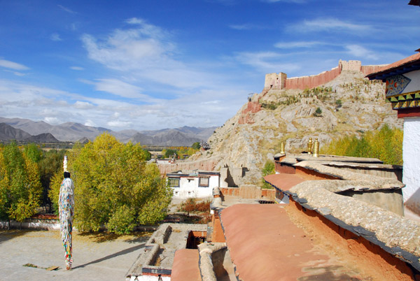 Walkway around the 3rd level of the Gyantse Kumbum