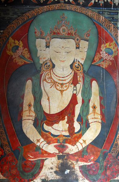 Mural, Gyantse Kumbum