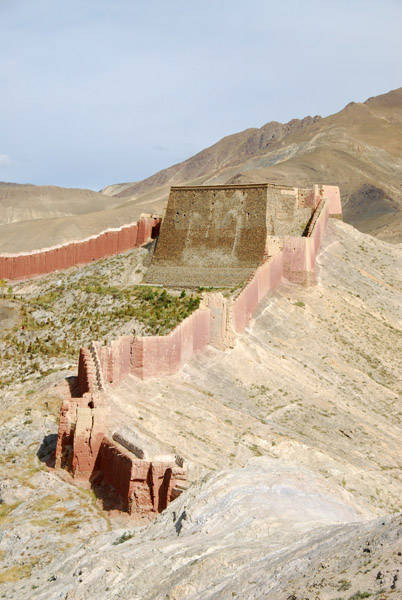 Eastern wall, Pelkor Chöde Monastery