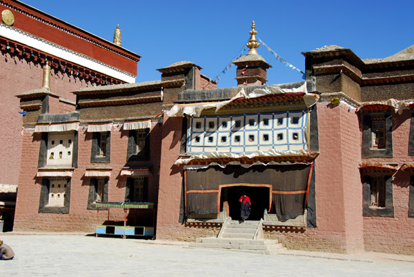 Phuntsok Ling on the north side of the eastern courtyard, Sakya Monastery
