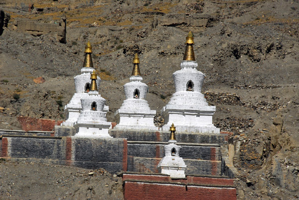 Stupas of north Sakya