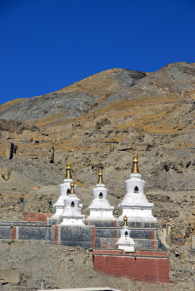 Stupas of north Sakya