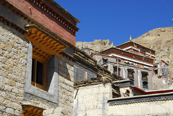 Part of the new north Sakya Monastery