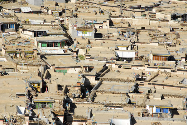 Old Town Shigatse from above