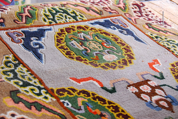 The final product, Tibet Gang-Gyen Carpet Factory, Shigatse