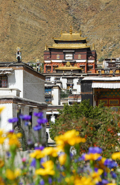 ...Kundun Lhakhang, Tomb of the 4th Panchen Lama