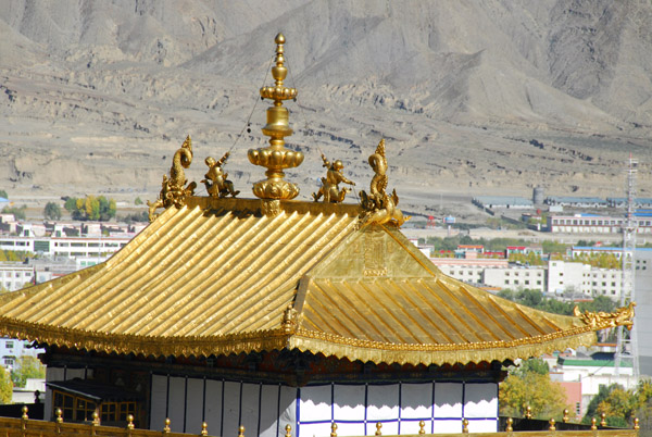 Tomb of the 10th Panchen Lama, Tashilhunpo Monastery