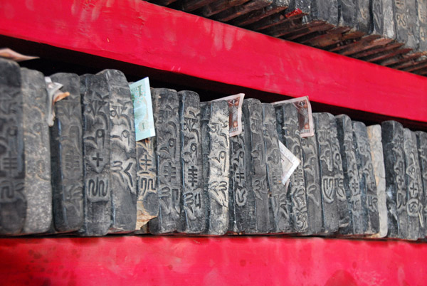 Nartang's treasure are these 18th Century wooden printing blocks