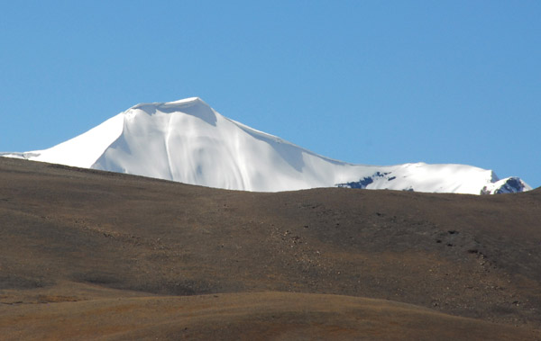 The snow covered peak of Mount Bula Ri 6320m (20,743 ft)