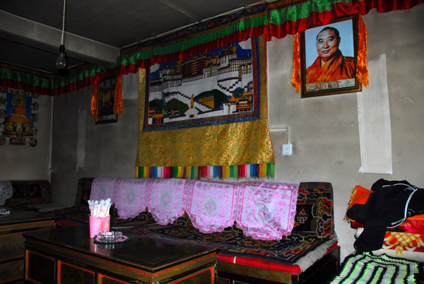 Small Tibetan restaurant in New Tingri