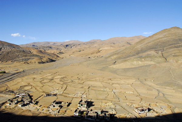 View from Shegar Chde Monastery