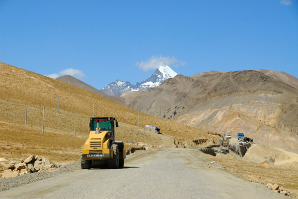 Soon the entire Friendship Highway will be paved all the way to the Nepal border