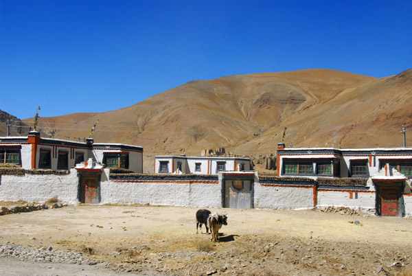 Roadside village, Tibet