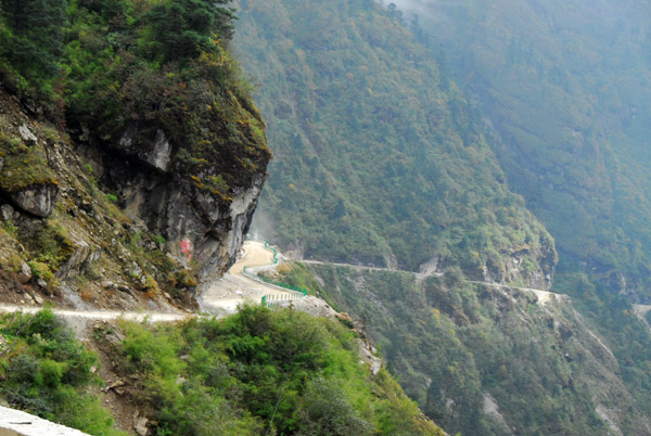 This road first opened in May 1967 linking Tibet and Nepal