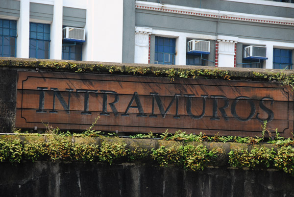 Intramuros - Within the Walls - the old Spanish colonial walled city