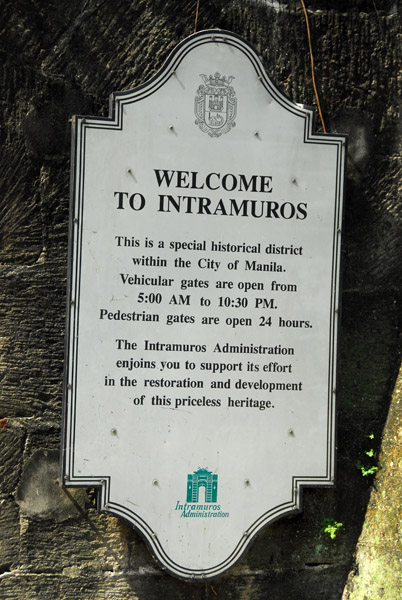 Welcome to Intramuros