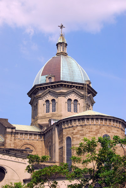 Manila Cathedral, first built 1581, destroyed by fire 1583