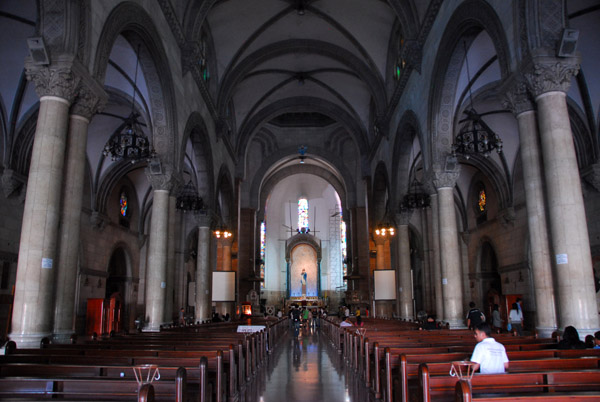 Interior of the 6th incarnation of Manila Cathedral