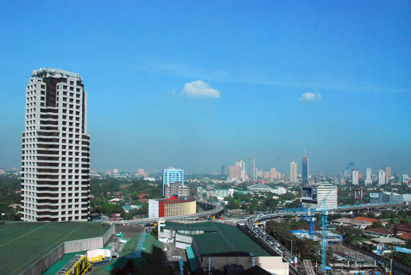 Robinsons Mall and Galleria Corporate Center, Quezon City, from Crowne Plaza
