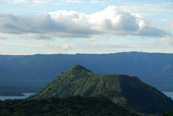 Binitiang Malaki from the summit of Taal Volcano