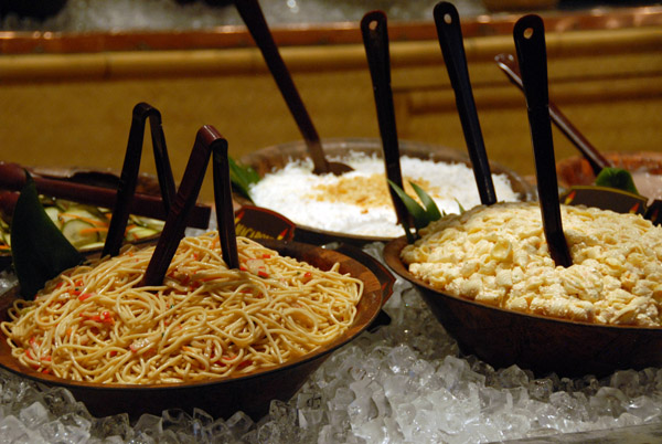 Part of the buffet, Royal Lahaina Luau