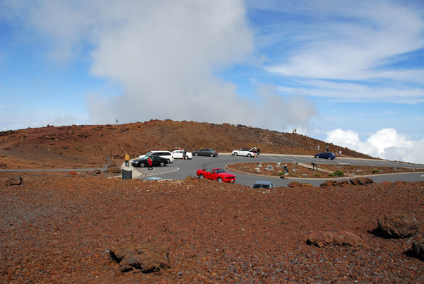 Summit parking area, Mount Haleakala