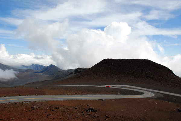 Road to the summit of Mount Haleakala