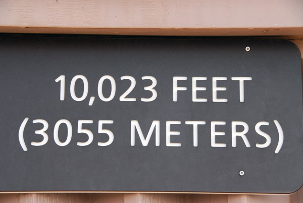If you measured from the ocean floor, the summit of Mount Haleakala is around 30,000 ft (9100m) - taller than Mt. Everest