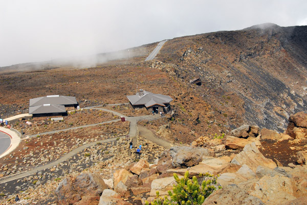 Visitor's Center from the summit of the White Hill Trail