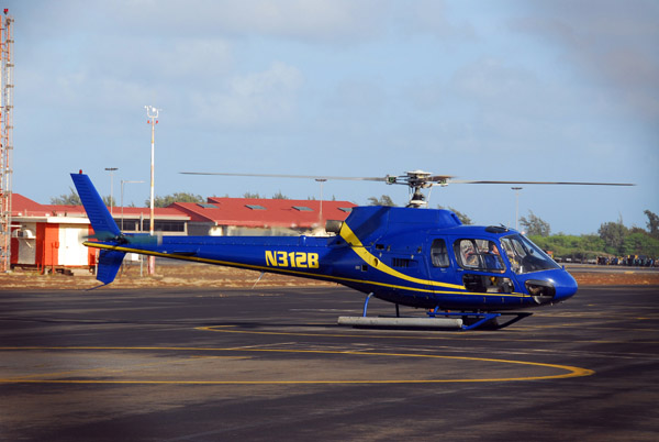 Blue Hawaiian Aerospatiale AS350BA helicopter (N312B) Maui