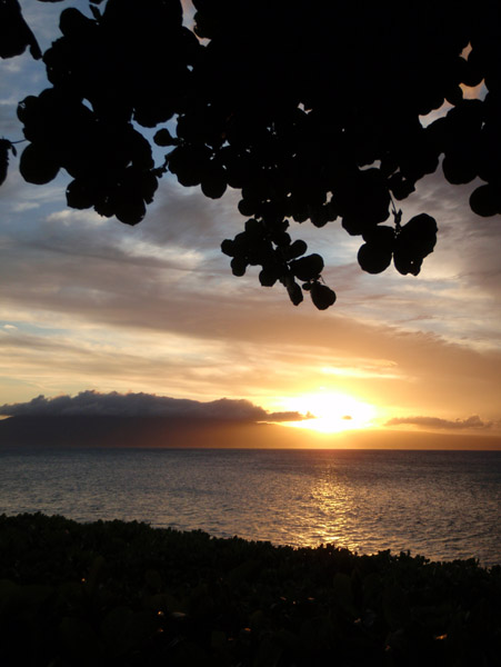 Sunset from Ka'anapali Beach, Maui
