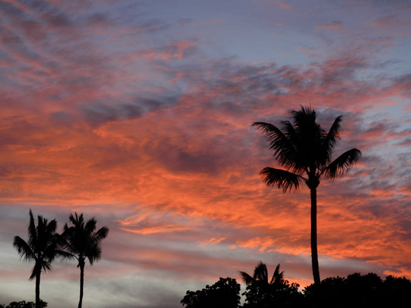 Maui sunset, Ka'anapali