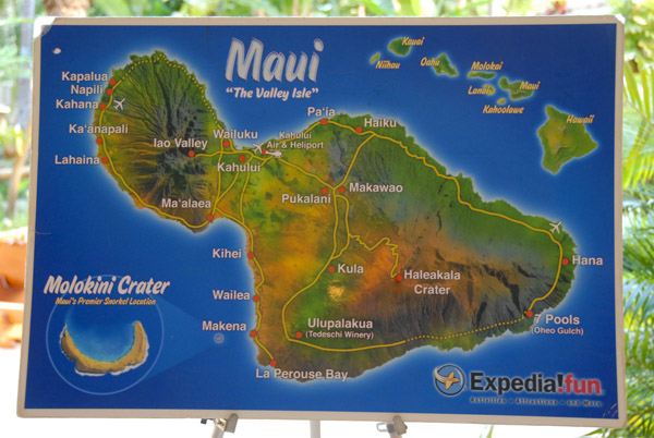 Map of Maui