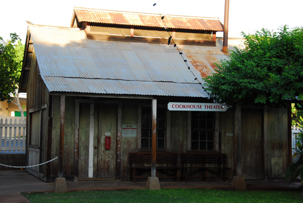 Cookhouse Theater showing Thomas Edison films of Hawaii from 1898 and 1906