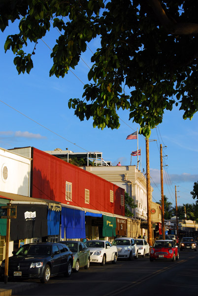 Front Street, late afternoon