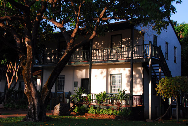 Missionary home of Rev Dwight Baldwin 1834, Lahaina