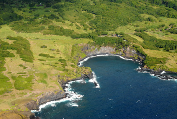 Cliffs at Kukui Bay, Maui, just off the Piilani Highway after the National Park visitor's center