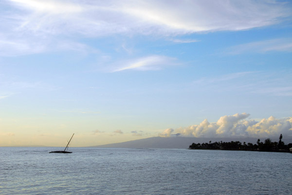 Molokai in the distance from Lahaina