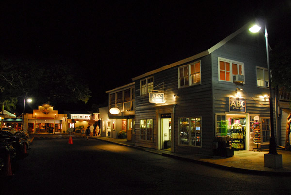 Lahaina at night